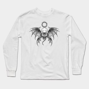 Bat skull Long Sleeve T-Shirt